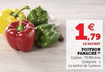 Hyper U Poivron Panache offre