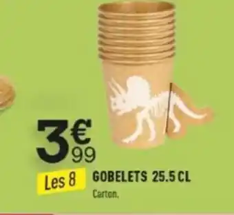 Centrakor Gobelets offre