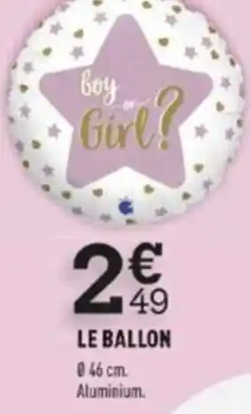 Centrakor Le Ballon offre