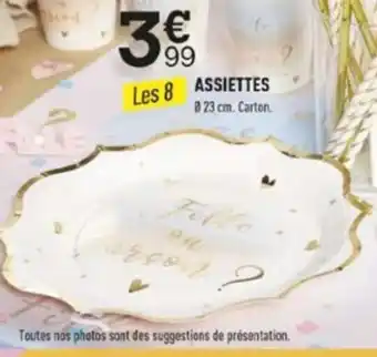 Assiettes