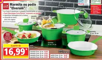 Norma Marmite ou Poêle Elverum offre