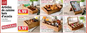 Norma Articles de cuisine bois d'acacia offre