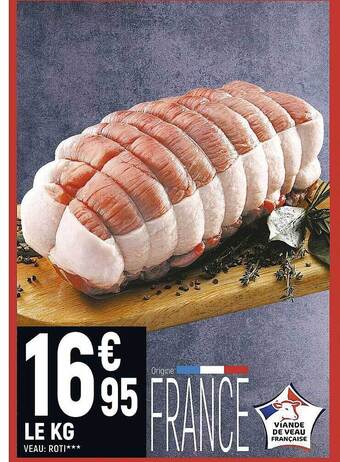 Spar Veau : Rôti*** offre