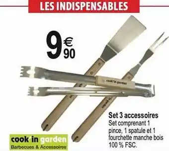 Set 3 Accessoires