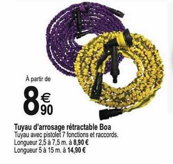 Tuyau D'arrosage Rétractable Boa