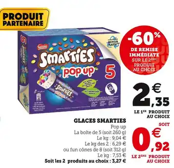 Smarties glaces smarties