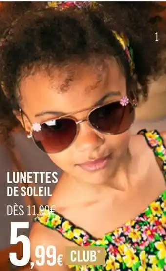 Lunettes de soleil