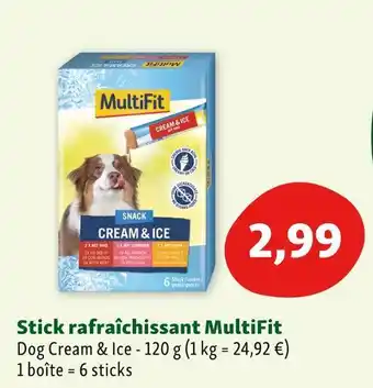 Maxi Zoo Multifit stick rafraîchissant offre