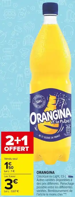 Carrefour Market Orangina orangina offre
