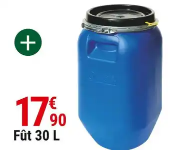 Gamm vert Fût 30 l offre