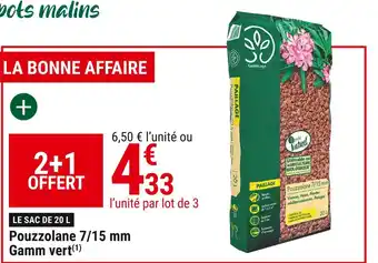 Gamm vert Gamm vert pouzzolane 7/15 mm offre