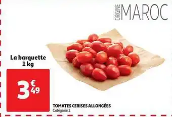 Auchan Direct Tomates Cerises Allongées offre