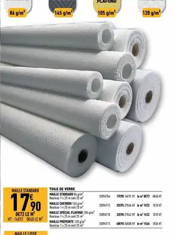 Brico Cash Toile de Verre offre