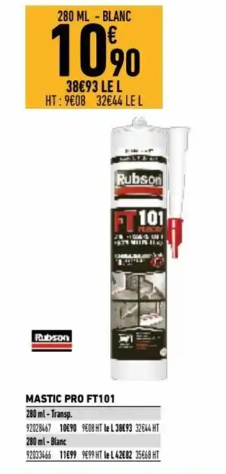 Rubson Mastic Pro FT101