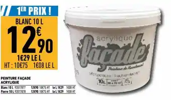 Brico Cash Peinture Façade Acrylique offre