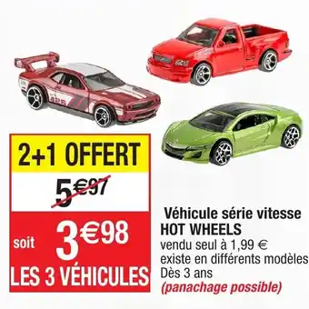 Migros Véhicule série vitesse offre
