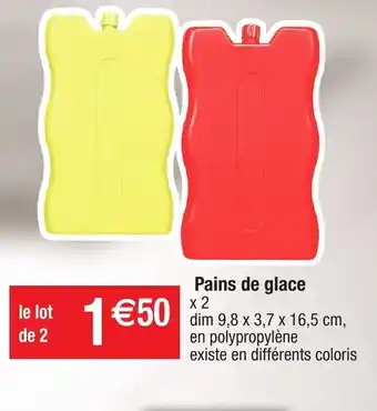 Migros Pains de glace offre