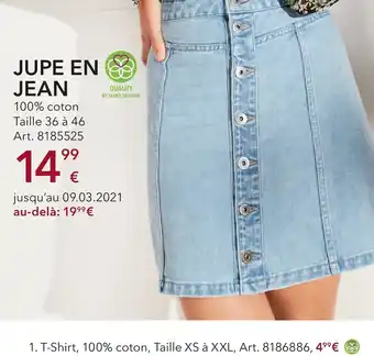 Jupe en Jean