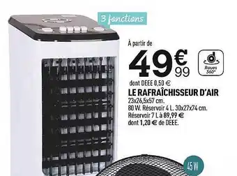 Centrakor Le Rafraîchisseur D'air offre