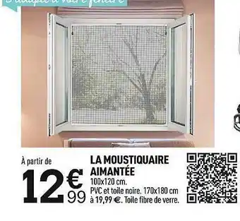 Centrakor La Moustiquaire Aimantée offre