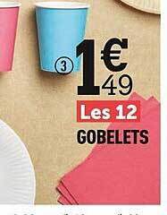 Centrakor Gobelets offre