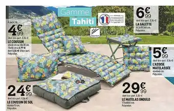 Centrakor Le Coussin, Le Coussin De Sol, La Galette, L'assice Matelassée, Le Matelas Ondulo offre