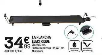 Centrakor La Plancha électrique offre
