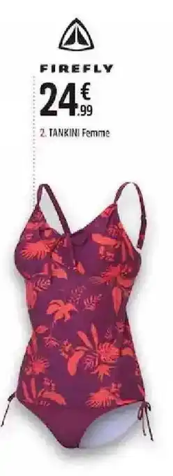 Intersport Tankini Femme Firefly offre