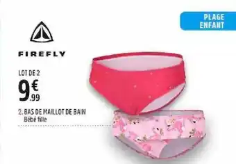 Intersport Bas De Maillot De Bain Bébé Fille Firefly offre