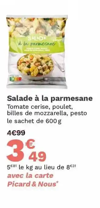 Salade à La Parmesane