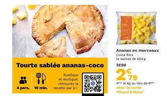 Picard Ananas En Morceaux offre