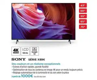Sony Série X89k