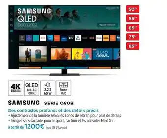 Pulsat Samsung Série Q80b offre