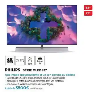 Pulsat Philips Série Oled937 offre