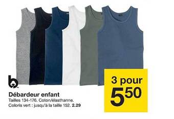 Zeeman Débardeur Enfant offre