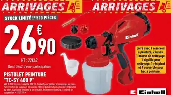 Brico Cash Pistolet Peinture TC-SY 400P offre