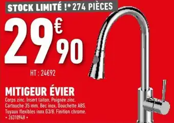 Brico Cash Mitigeur Evier offre