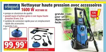 Norma Nettoyeur haute pression avec accessoires offre