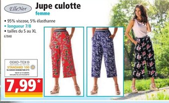 Norma ElleNor Jupe culotte offre