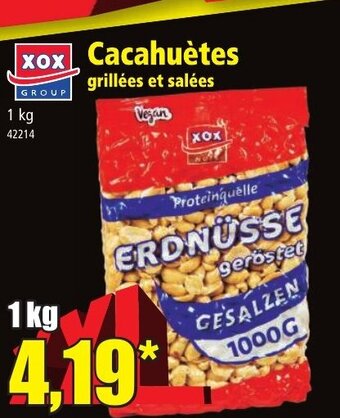 Norma Xox Cacahuètes offre