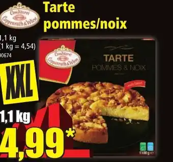 Norma Tarte pommes/noix offre