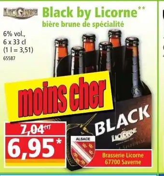 Norma Black by Licorne offre