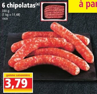 Norma 6 Chipolatas offre