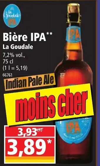 Norma Bière IPA La Goudale offre