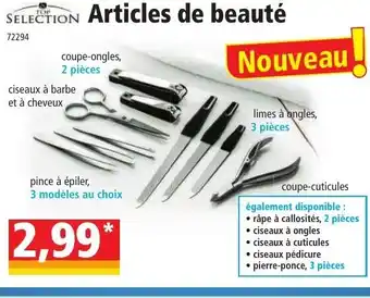 Norma Top Selection Articles de beauté offre