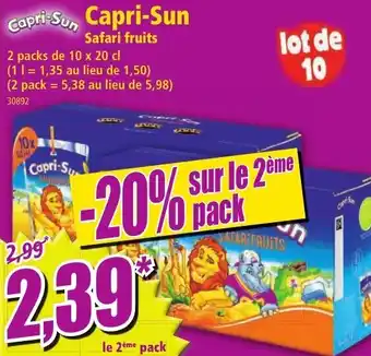 Norma Capri-Sun offre