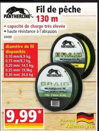 Norma Fil de pêche offre