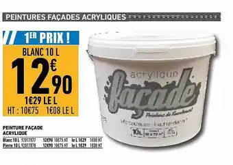Brico Cash Peinture Façade Acrylique offre
