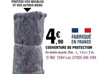 E.Leclerc Brico Couverture De Protection offre