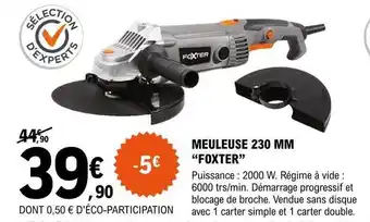 E.Leclerc Brico Meuleuse 230 Mm offre